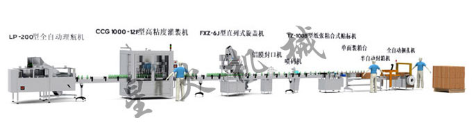 3000瓶/小時(shí)防爆防腐灌裝生產(chǎn)線(xiàn)